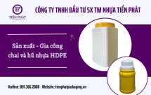 Đâu là đơn vị sản xuất chai, hũ nhựa HDPE chuyên nghiệp và uy tín?