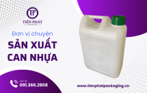 Tiến Phát chuyên sản xuất can nhựa đa dạng chủng loại